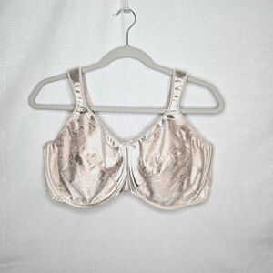 Bali Underwire Minimizer Bra. 42 DD, Nude